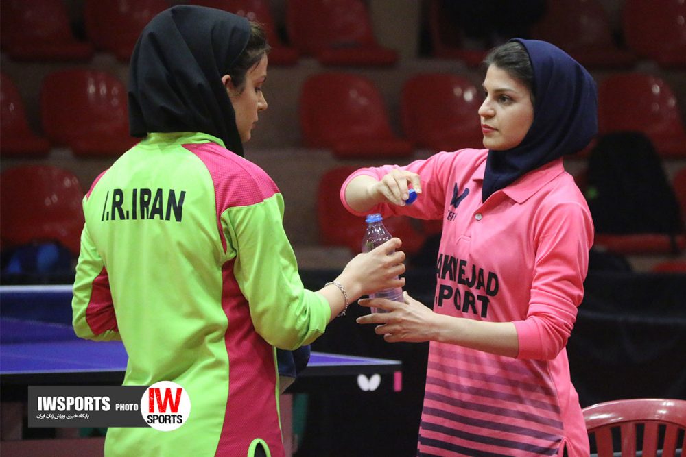 تور ایرانی تنیس روی میز بانوان اصفهان ندا شهسواری سارا شهسواری