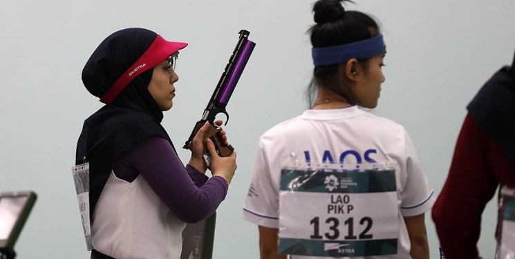 ناکامی دختران تیرانداز ایران در تپانچه 25 متر مسابقه های جهانی کره جنوبی