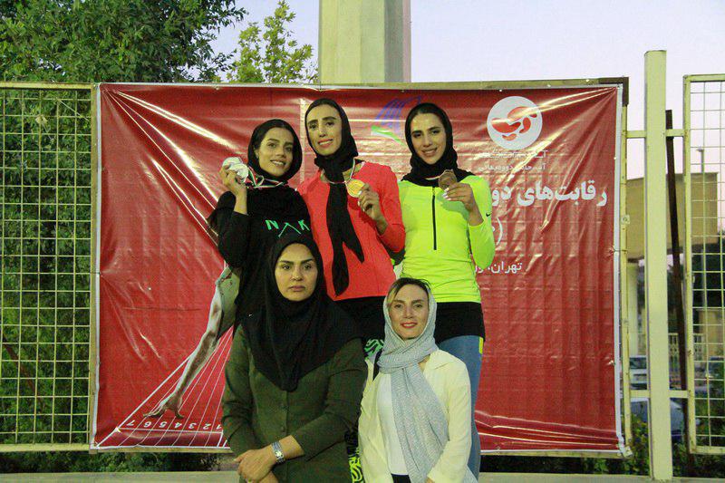 قهرمانی دختران گلستان در دو و میدانی قهرمانی کشور | 2 رکورد ملی شکست