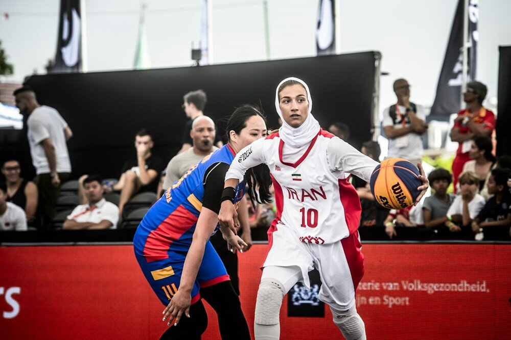 کیمیا یزدیان : در ایران یک زمین استاندارد بسکتبال سه نفره برای تمرین هم نداریم