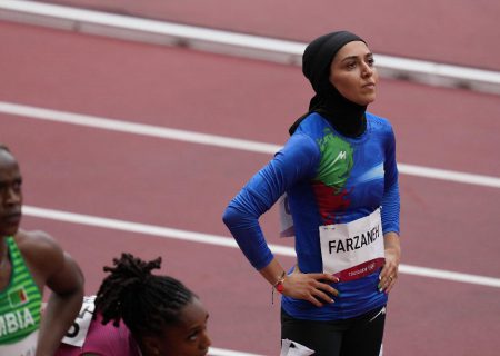 فرزانه فصیحی راهی فینال شد | عارضه تنفسی برای دونده