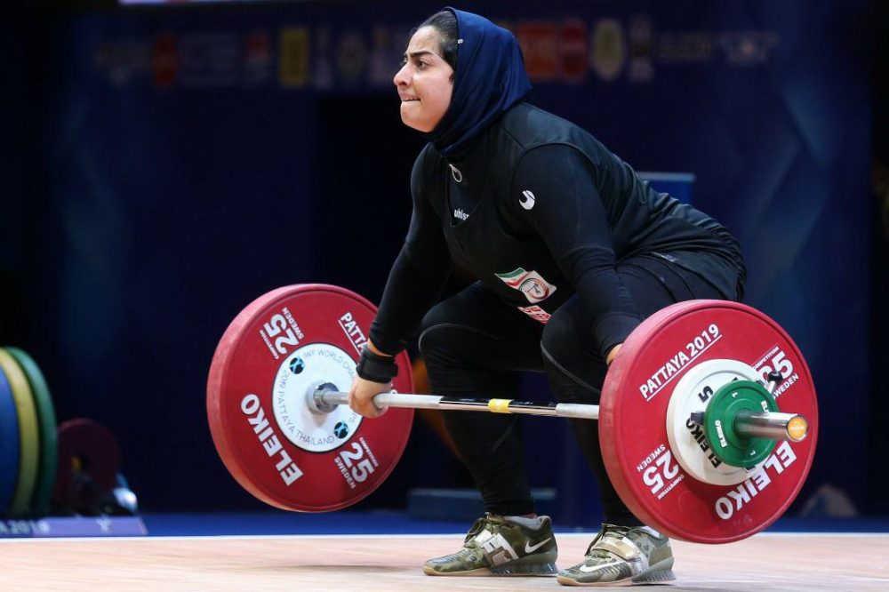 پریسا جهانفکریان دختر وزنه بردار با ایران خداحافظی کرد