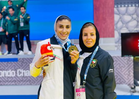 ویدئو | مبارزه ناهید کیانی در فینال تکواندو آسیا ۲۰۲۲