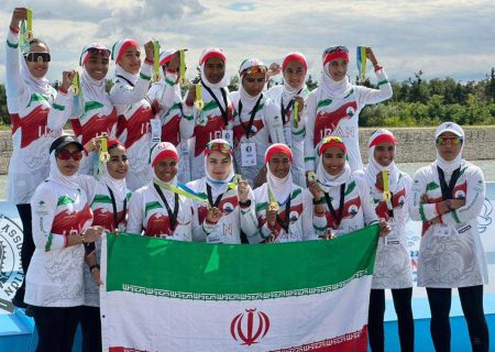 تیم دراگون بوت جوانان دختر ایران طلایی شد