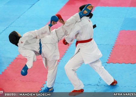 قهرمانی دختران کاراته‌کای مازنی در همدان
