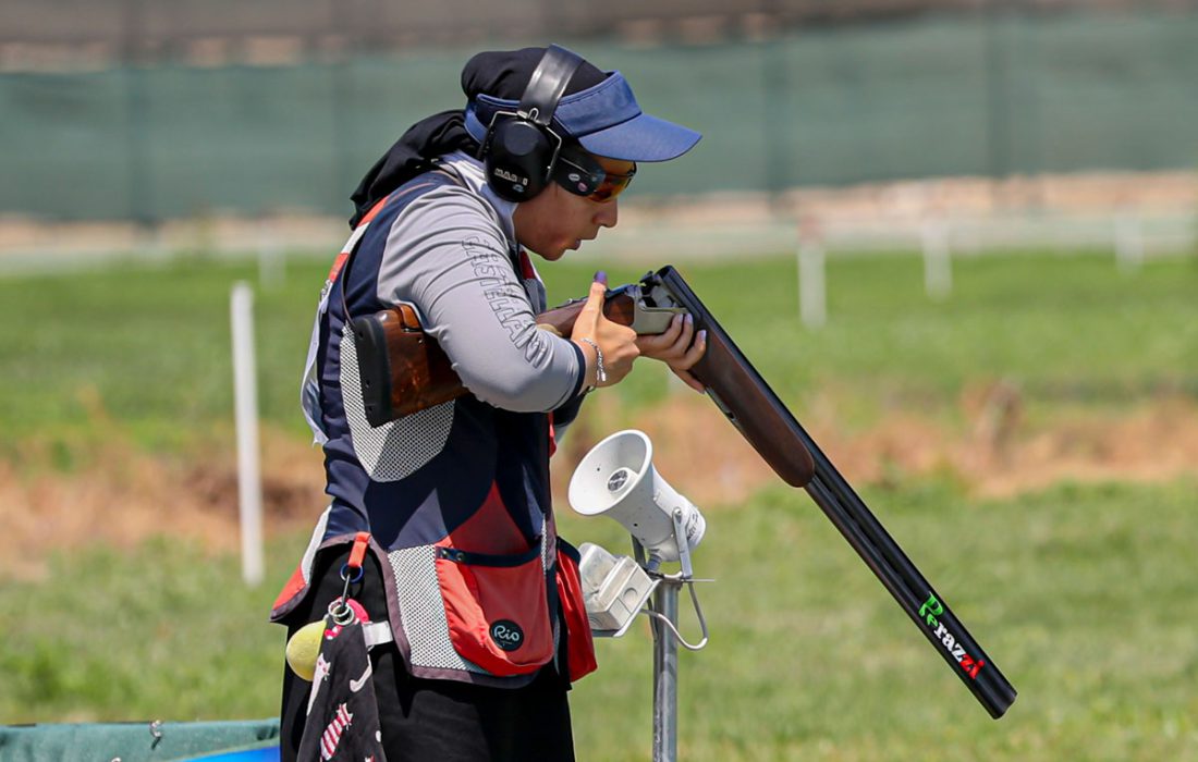رتبه چهارم دختر اهداف پروازی ایران در قطر