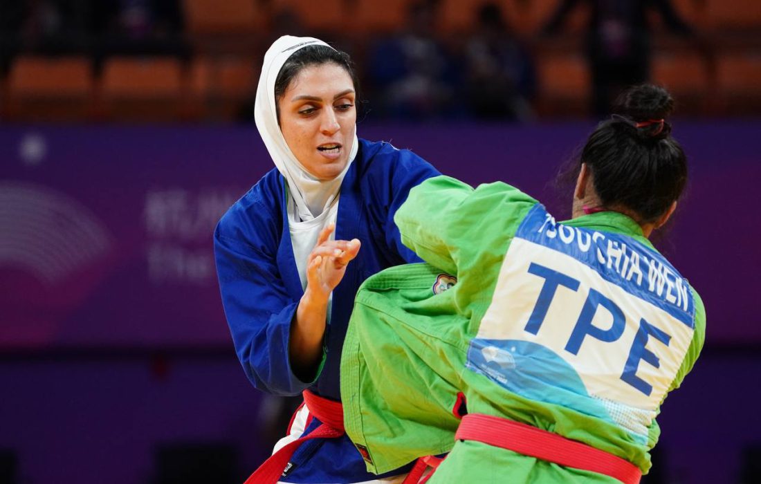 دنیا آقایی به مدال نقره کوراش زنان رسید