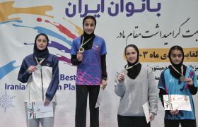 فاطمه فنایی، شگفتی‌ساز بدمینتون برترین‌های کشور
