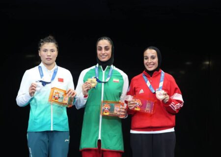 یاسمن باقرزاده طلایی شد، سهیلا منصوریان برنزی