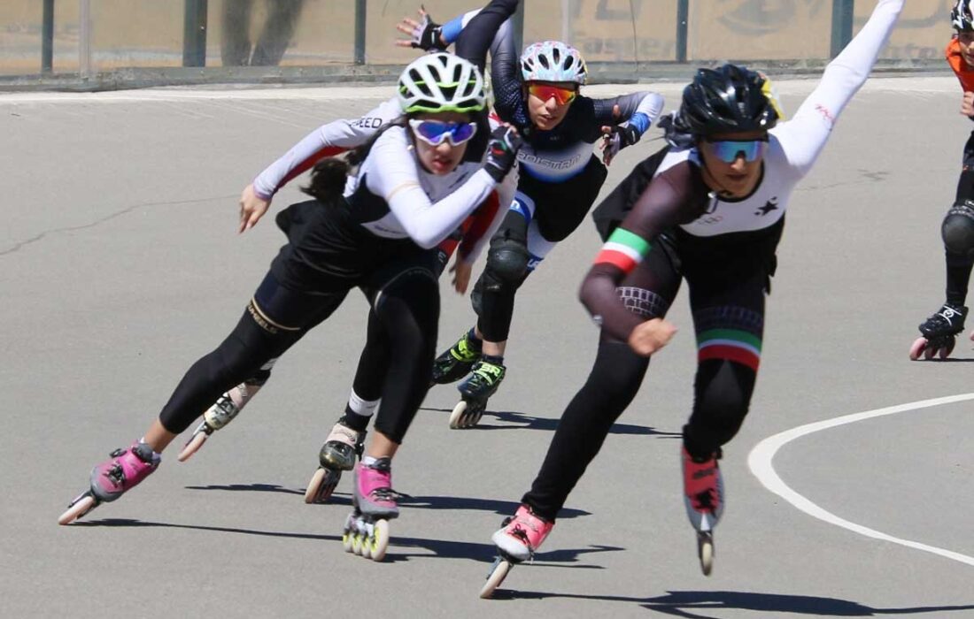 دختران برتر اسکیت سرعت دستجات آزاد ١۴۰۴