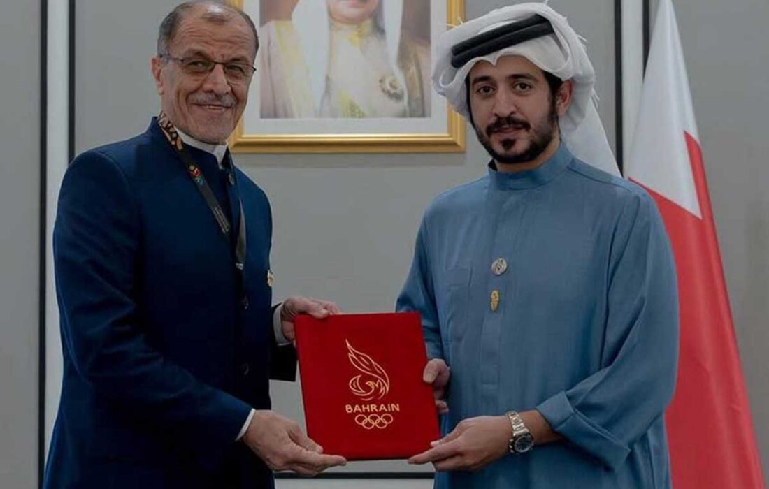امضای تفاهمنامه همکاری کمیته المپیک ایران و بحرین