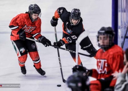 تصاویر | ام دات آر و آیس استارز در لیگ هاکی روی یخ